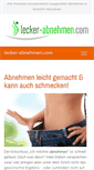 Mobile Screenshot of lecker-abnehmen.com